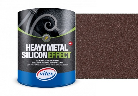 Vitex Heavy Metal Silicon Effect  - štrukturálna kováčska farba  773 Solid 0,75L